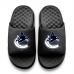 Unisex Vancouver Canucks ISlide Black Primary Motive Slide Sandals