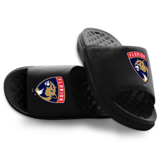 Unisex Florida Panthers ISlide Black Primary Motive Slide Sandals