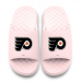 Unisex Philadelphia Flyers ISlide Pink Primary Motive Slide Sandals