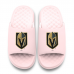Unisex Vegas Golden Knights ISlide Pink Primary Motive Slide Sandals
