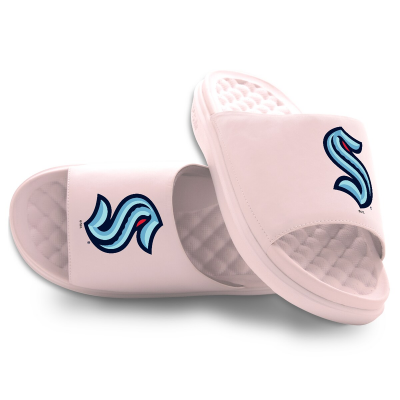Unisex Seattle Kraken ISlide Pink Primary Motive Slide Sandals