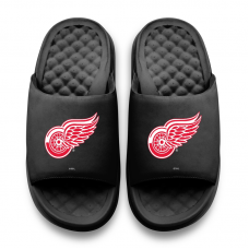 Unisex Detroit Red Wings ISlide Black Primary Motive Slide Sandals