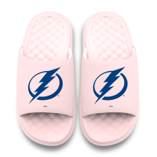 Unisex Tampa Bay Lightning ISlide Pink Primary Motive Slide Sandals