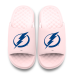 Unisex Tampa Bay Lightning ISlide Pink Primary Motive Slide Sandals
