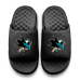 Unisex San Jose Sharks ISlide Black Primary Motive Slide Sandals