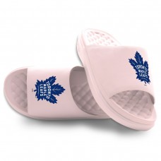 Unisex Toronto Maple Leafs ISlide Pink Primary Motive Slide Sandals