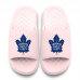 Unisex Toronto Maple Leafs ISlide Pink Primary Motive Slide Sandals