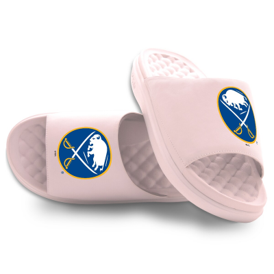 Unisex Buffalo Sabres ISlide Pink Primary Motive Slide Sandals