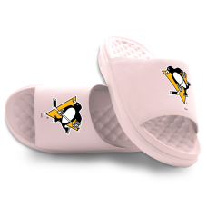 Unisex Pittsburgh Penguins ISlide Pink Primary Motive Slide Sandals