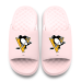 Unisex Pittsburgh Penguins ISlide Pink Primary Motive Slide Sandals