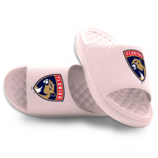 Unisex Florida Panthers ISlide Pink Primary Motive Slide Sandals