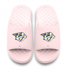 Unisex Nashville Predators ISlide Pink Primary Motive Slide Sandals