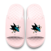 Unisex San Jose Sharks ISlide Pink Primary Motive Slide Sandals