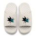 Unisex San Jose Sharks ISlide Cream Primary Motive Slide Sandals
