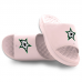Unisex Dallas Stars ISlide Pink Primary Motive Slide Sandals