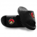 Unisex Ottawa Senators ISlide Black Primary Motive Slide Sandals