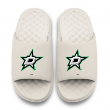Unisex Dallas Stars ISlide Cream Primary Motive Slide Sandals