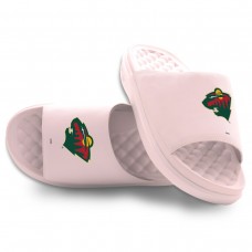 Unisex Minnesota Wild ISlide Pink Primary Motive Slide Sandals