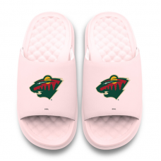 Unisex Minnesota Wild ISlide Pink Primary Motive Slide Sandals