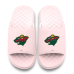 Unisex Minnesota Wild ISlide Pink Primary Motive Slide Sandals