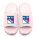 Unisex New York Rangers ISlide Pink Primary Motive Slide Sandals