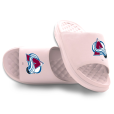 Unisex Colorado Avalanche ISlide Pink Primary Motive Slide Sandals Unisex Colorado Avalanche ISlide Pink Primary Motive Slide Sandals