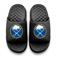 Unisex Buffalo Sabres ISlide Black Primary Motive Slide Sandals