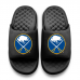 Unisex Buffalo Sabres ISlide Black Primary Motive Slide Sandals