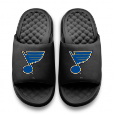 Unisex St. Louis Blues ISlide Black Primary Motive Slide Sandals