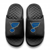 Unisex St. Louis Blues ISlide Black Primary Motive Slide Sandals