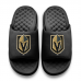 Unisex Vegas Golden Knights ISlide Black Primary Motive Slide Sandals