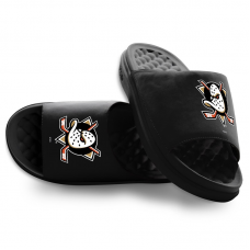Unisex Anaheim Ducks ISlide Black Primary Motive Slide Sandals