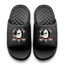 Unisex Anaheim Ducks ISlide Black Primary Motive Slide Sandals