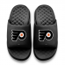 Unisex Philadelphia Flyers ISlide Black Primary Motive Slide Sandals