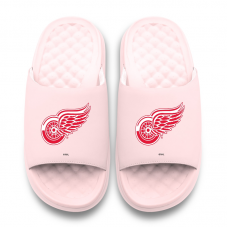 Unisex Detroit Red Wings ISlide Pink Primary Motive Slide Sandals