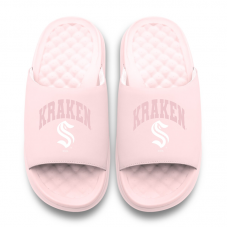 Unisex Seattle Kraken ISlide Pink Tonal Pop Motive Slide Sandals