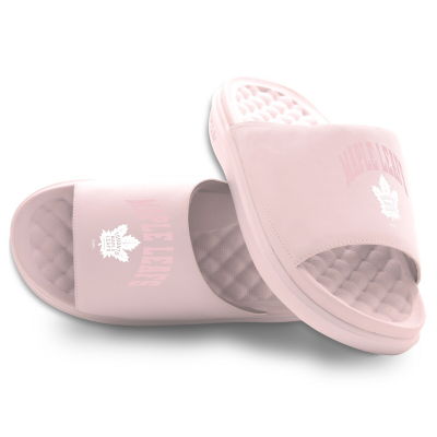 Unisex Toronto Maple Leafs ISlide Pink Tonal Pop Motive Slide Sandals