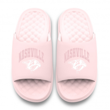 Unisex Nashville Predators ISlide Pink Tonal Pop Motive Slide Sandals