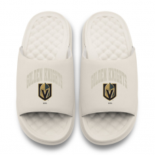 Unisex Vegas Golden Knights ISlide Cream Tonal Pop Motive Slide Sandals