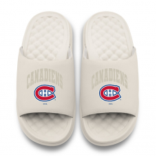 Unisex Montreal Canadiens ISlide Cream Tonal Pop Motive Slide Sandals
