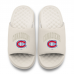 Unisex Montreal Canadiens ISlide Cream Tonal Pop Motive Slide Sandals