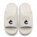 Unisex Vancouver Canucks ISlide Cream Tonal Pop Motive Slide Sandals