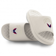 Unisex Washington Capitals ISlide Cream Tonal Pop Motive Slide Sandals