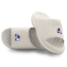 Unisex Colorado Avalanche ISlide Cream Tonal Pop Motive Slide Sandals Unisex Colorado Avalanche ISlide Cream Tonal Pop Motive Slide Sandals