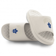 Unisex Toronto Maple Leafs ISlide Cream Tonal Pop Motive Slide Sandals