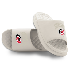 Unisex Carolina Hurricanes ISlide Cream Tonal Pop Motive Slide Sandals