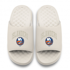 Unisex New York Islanders ISlide Cream Tonal Pop Motive Slide Sandals Unisex New York Islanders ISlide Cream Tonal Pop Motive Slide Sandals