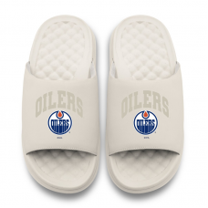 Шлепки Unisex Edmonton Oilers ISlide Cream Tonal Pop Motive