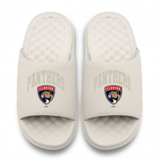 Unisex Florida Panthers ISlide Cream Tonal Pop Motive Slide Sandals