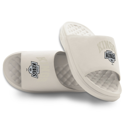 Unisex Los Angeles Kings ISlide Cream Tonal Pop Motive Slide Sandals